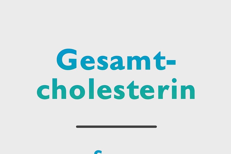 Gesamtcholesterin