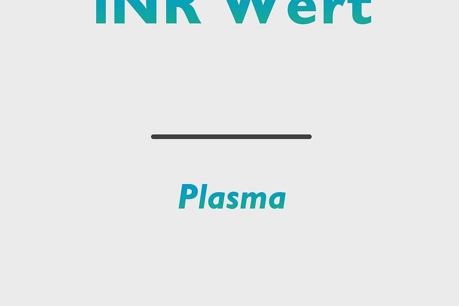 INR Wert (für Prothrombinzeit, PTZ)