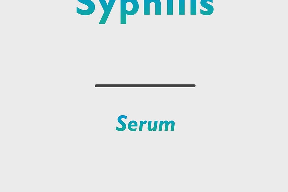 Syphilis