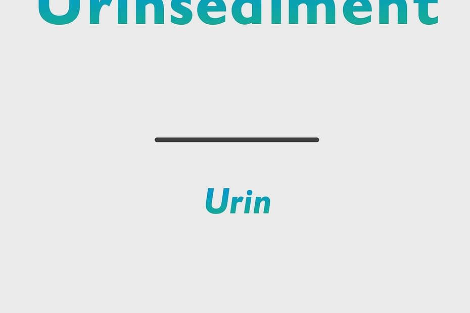 Urinsediment
