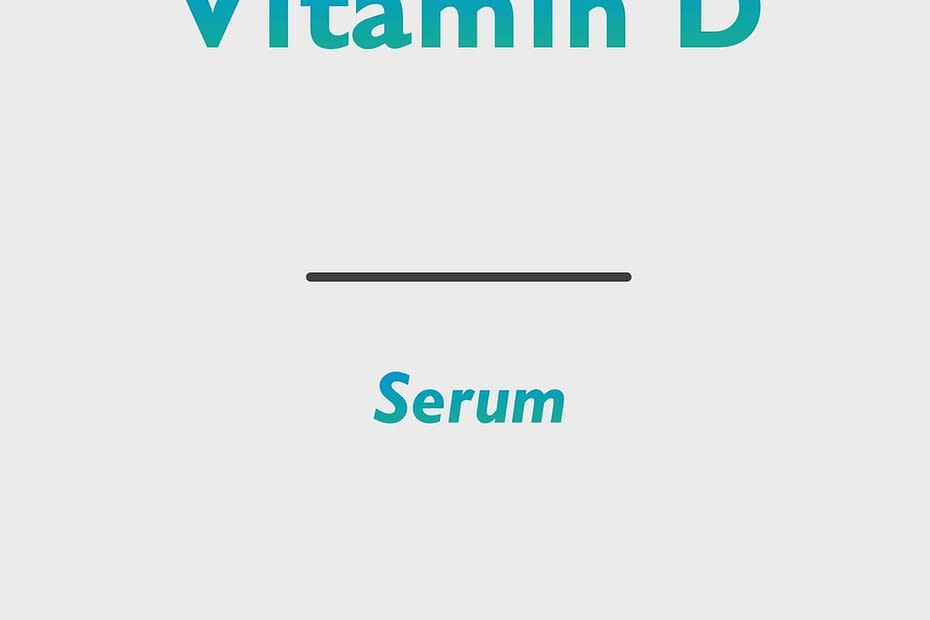 Vitamin D (25 Hydroxy Vitamin D)
