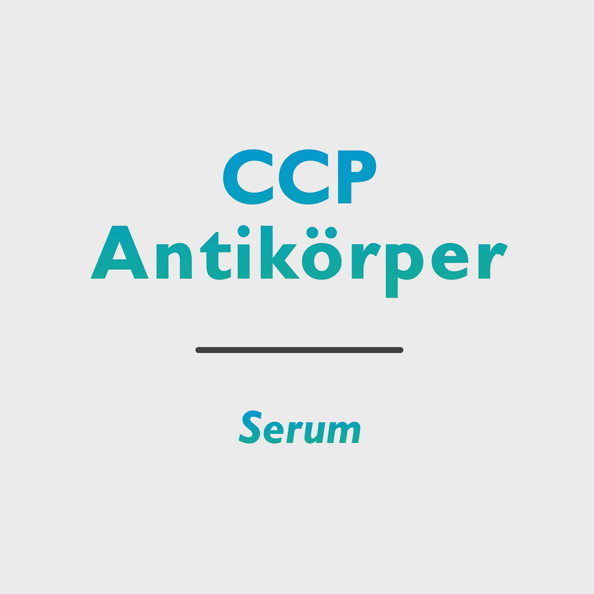 CCP Antikörper (Anti CCP)