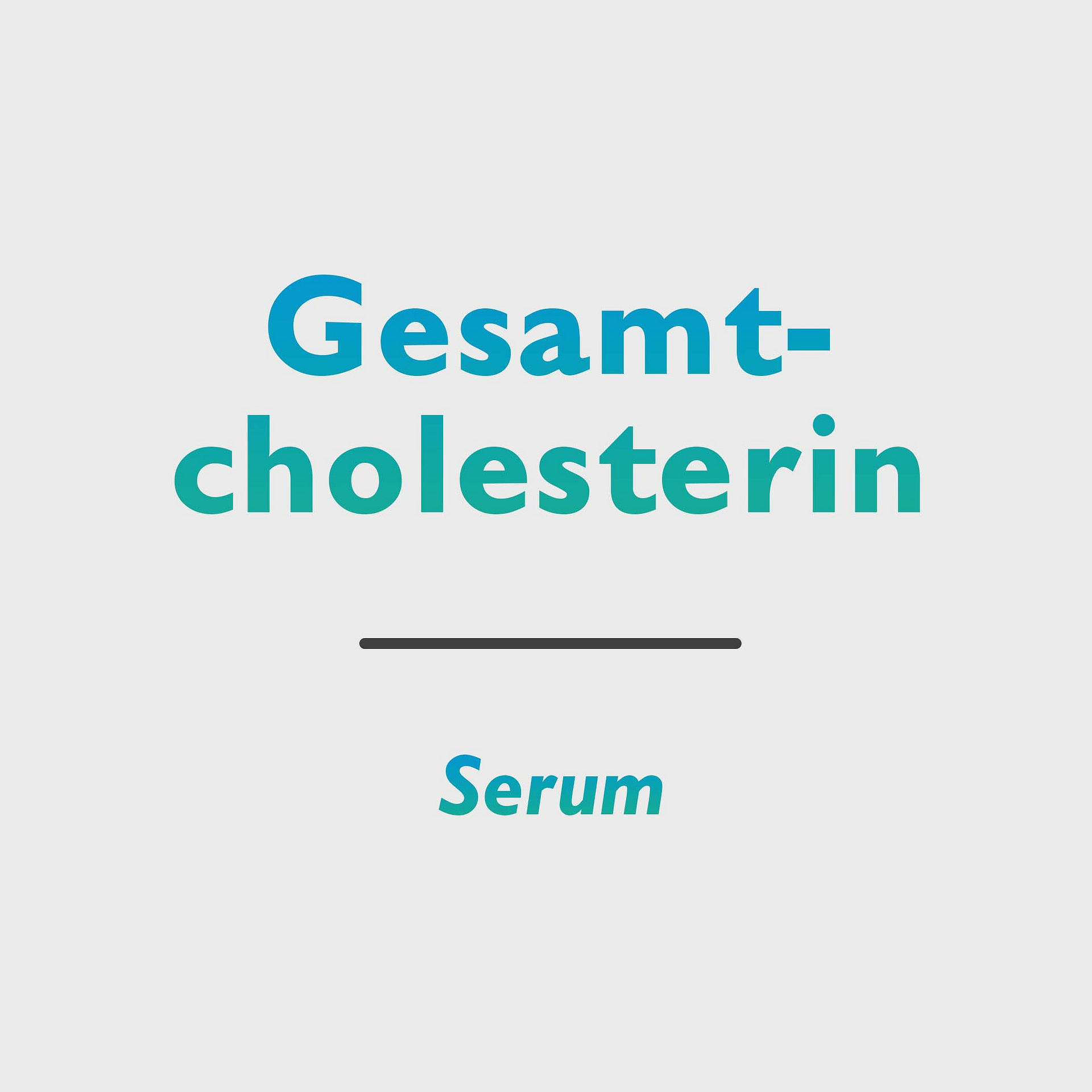 Gesamtcholesterin