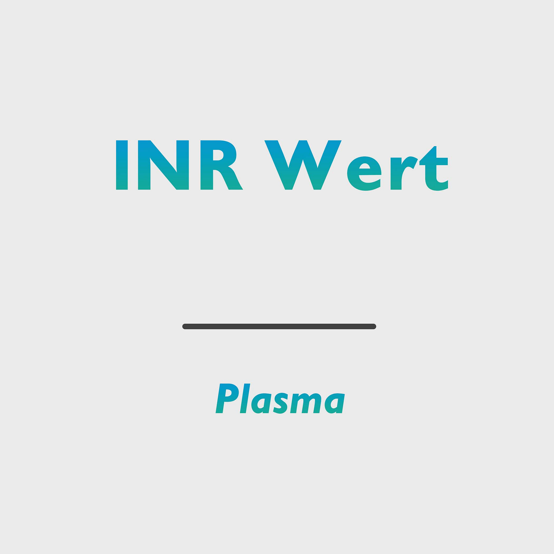 INR Wert (für Prothrombinzeit, PTZ)