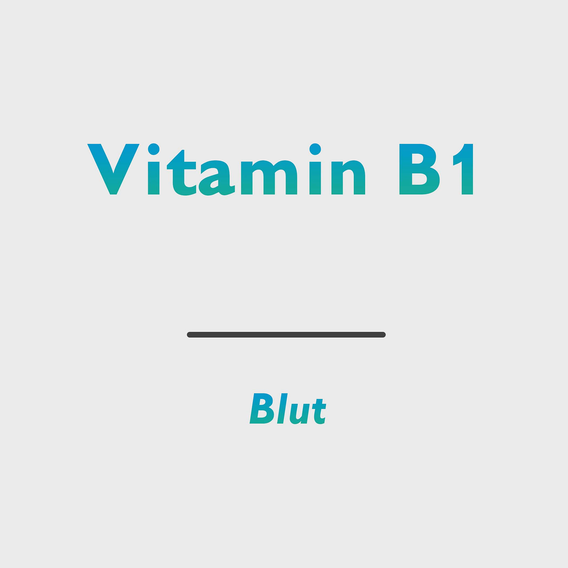 Vitamin B1 (Thiamine)